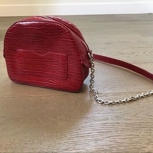 Faux Alligator Purse